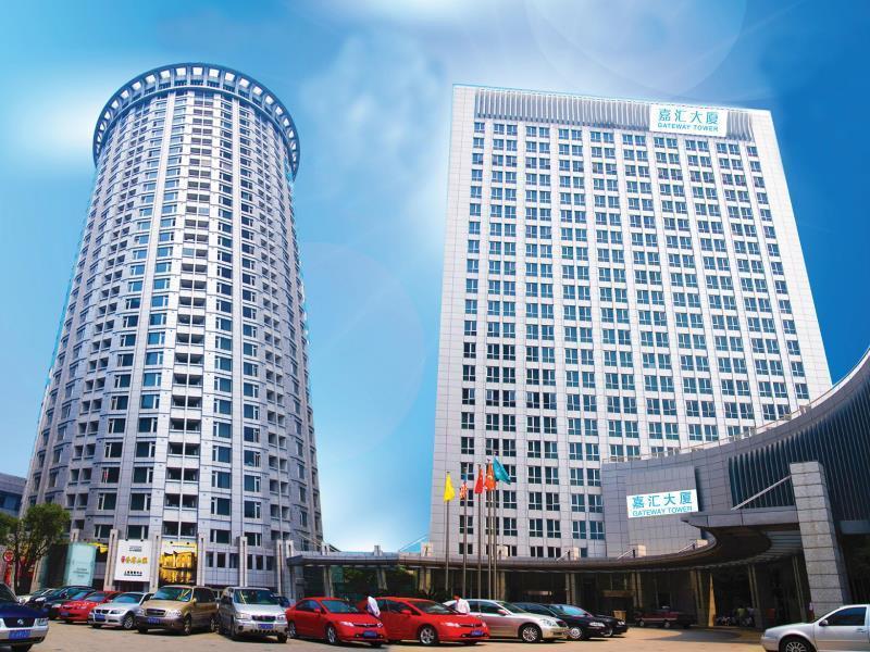 Ramada Plaza Shanghai Gateway Exterior foto